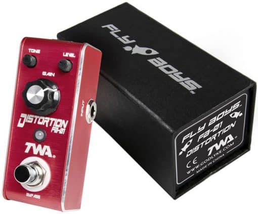 NOS Godlyke TWA Fly Boys FB-01 DISTORTION JCM800 Overdrive Effects Pedal