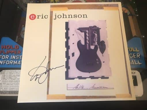 Signed Autographed Eric Johnson Ah Via Musicom LP MINT 180G Limited Edition Gatefold Guitar Classic