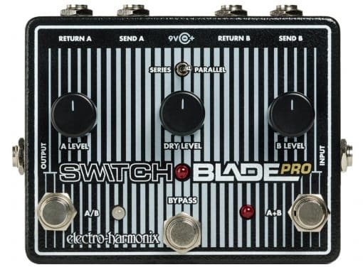 NEW Electro-Harmonix Switchblade Pro Deluxe Switcher Pedal w/ Power Supply