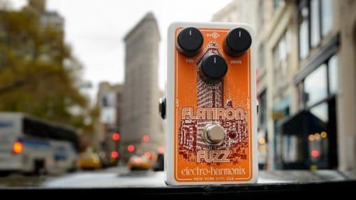 NEW Electro-Harmonix FLATIRON Fuzz Distortion Overdrive Guitar Pedal KILLER!