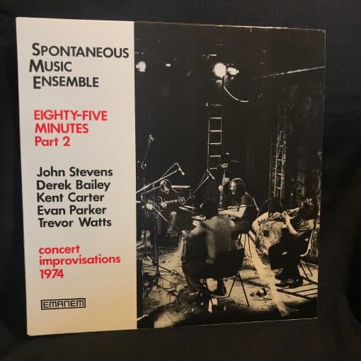 Spontaneous Music Ensemble - Eighty-Five Minutes Part 2 LP NM 1986 Evan Parker Free Jazz