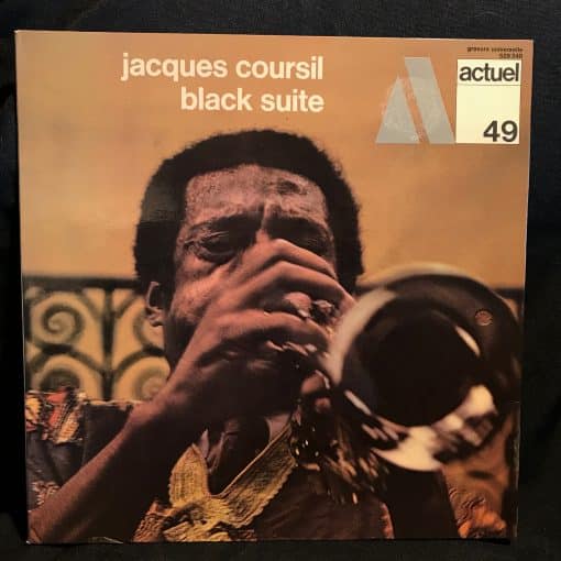 Jacques Coursil - Black Suite LP EX/NM 1971 GF Braxton Actuel France Avant Free Jazz