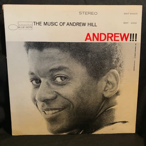 Andrew Hill - Andrew!!! LP MINT 1970 Gilmore Hutcherson Chambers Davis Blue Note