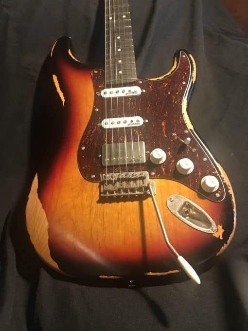 NEW Vintage Wilkinson V6HMRSB Custom Shop Electric Guitar Sunburst Relic SSH & PAF Ltd Ed 80's Distressed
