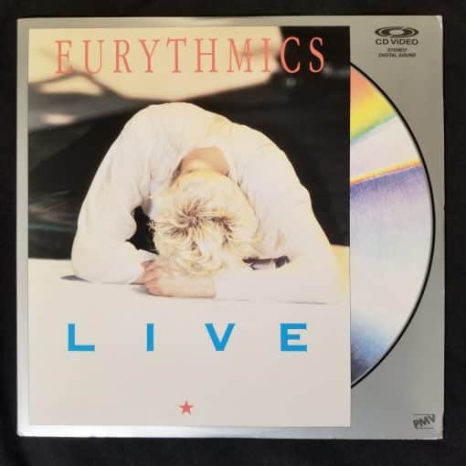 Eurythmics Live NM 1987 Laserdisc NTSC Alt Electronic Rock Pop Sweet Dreams Here Comes The Rain Again