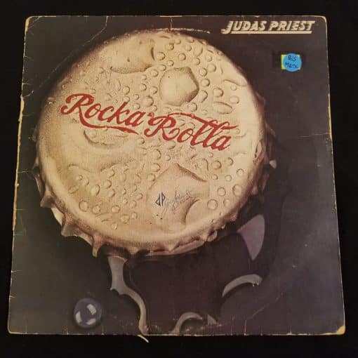 Judas Priest - Rocka Rolla 1st LP Gull Visa 1974 METAL ROCK