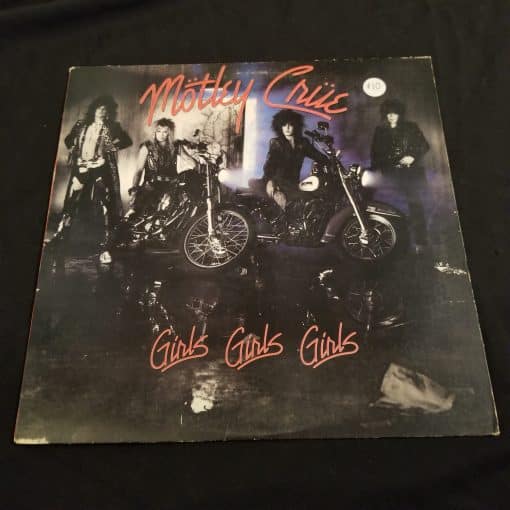 Mötley Crüe - Girls, Girls, Girls LP EX Hard Rock Rare BMG 1987 Audiophile DMM Press Wild Side
