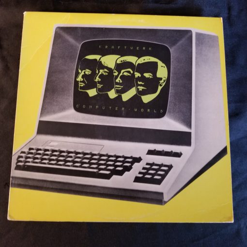 Kraftwerk - Computer World LP 1981 Early Electronic Synth Picture Sleeve Ultrasonic Cleaned