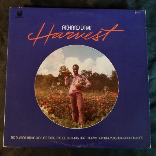 Richard Davis - Harvest LP MINT 1979 Hart Spaulding Dunbar Muse