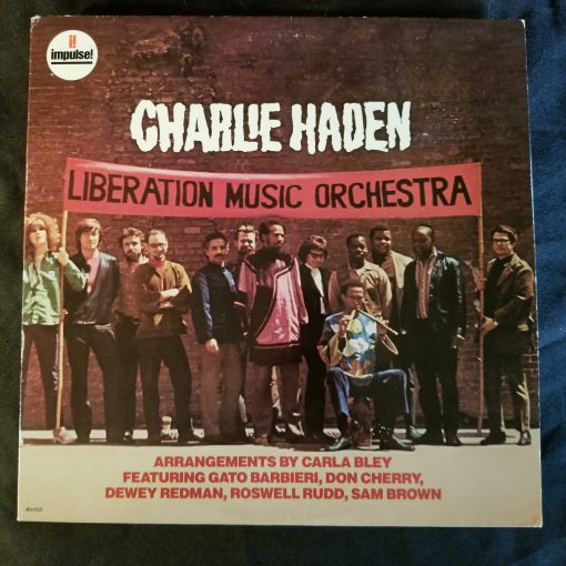 Charlie Haden - Liberation Music Orchestra LP MINT 1989 Bley Redman Barbieri Cyrille Motian
