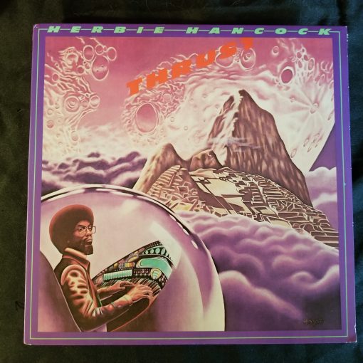 Herbie Hancock - Thrust LP MINT 1974 Pitman Head Hunters Mike Clark Maupin Butterfly