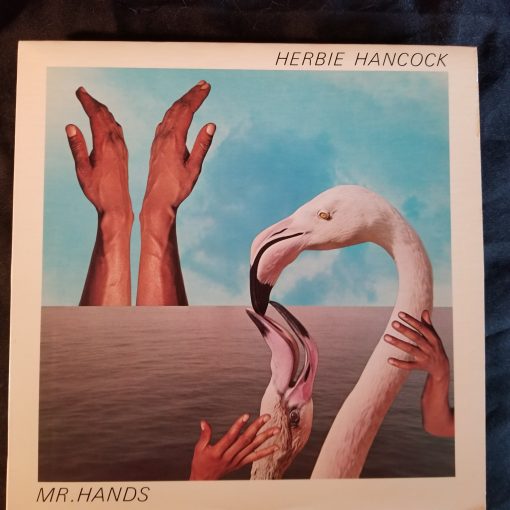 Herbie Hancock - Mr. Hands LP MINT 1980 Jaco Maupin Shiela E Williams Fusion Synth