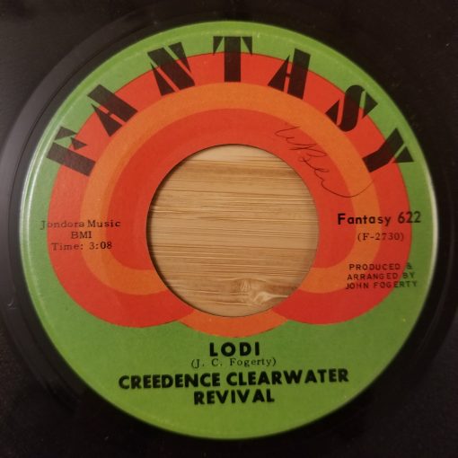 Creedence Clearwater Revival - Bad Moon Rising / Lodi MINT 7" 45 1969 Rock Fantasy 622 John Fogerty