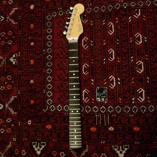 USA Fender Stratocaster Ultra Guitar EBONY NECK w/ Wilkinson nut, Locking Tuners, Plate, Screws