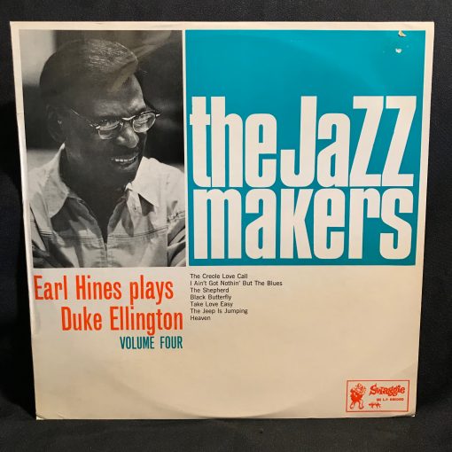 Earl Hines Plays Duke Ellington Volume 4 LP MINT 1975 Australian Import Solo Piano Jazz