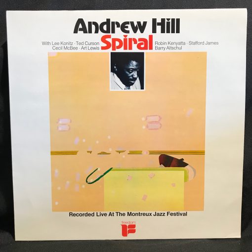Andrew Hill - Spiral LP MINT 1975 McBee Konitz Avant Jazz Freedom Germany