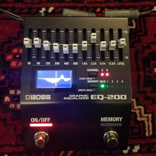 NEW BOSS EQ-200 Graphic Equalizer Pedal