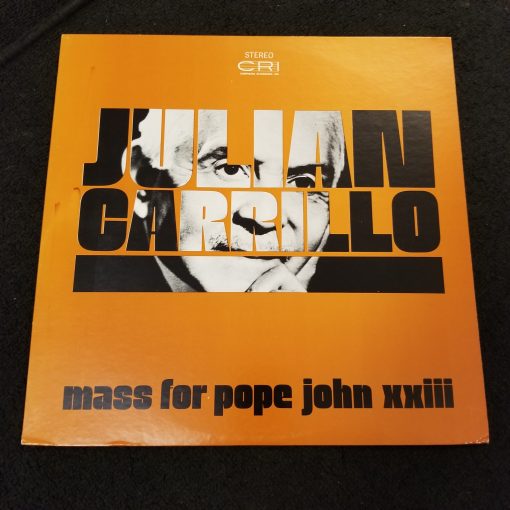 Julian Carrillo - Mass For Pope John XXIII LP NM/M CRI SD 246 1969 Classical Modern