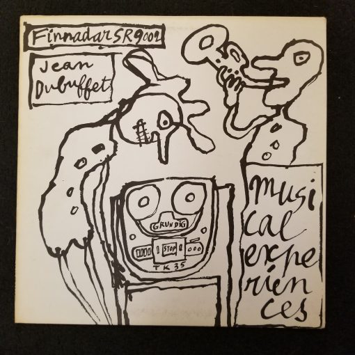 Jean Dubuffet - Musical Experiences LP NM/M 1973 Experimental Jazz Finnadar Records