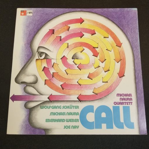 Michael Naura Quartett - Call LP MINT 1971 German Jazz MPS Weber Naura Nay Schluter