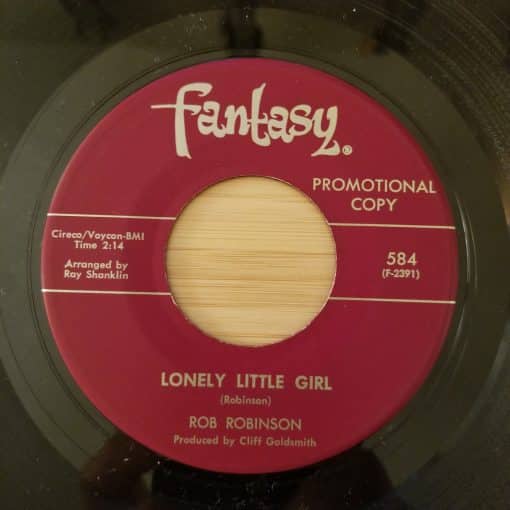 Rob Robinson - Nobody But You 7" 45 Unplayed Promo Funk Soul Fantasy Records