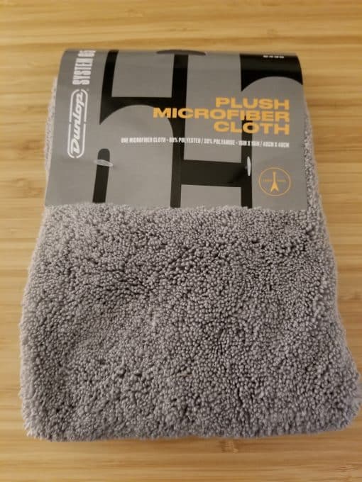 Dunlop SYSTEM 65 PLUSH MICROFIBER CLOTH 5435 to Polish any Instrument Guitar Bass