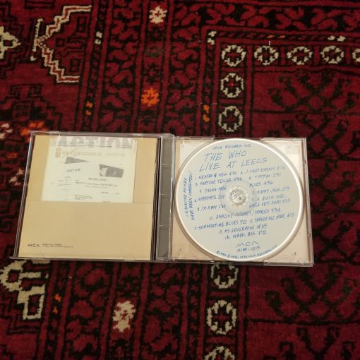 The Who - Live At Leeds CD 1995 Limited Ed Box Set Rock MCA