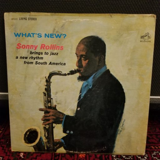 Sonny Rollins - What's New? LP NM 1962 Jim Hall Bob Cranshaw Bossa Nova Jazz RCA Victor