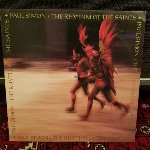 Paul Simon - The Rhythm Of The Saints LP MINT 1990 Ringo Starr Brecker Hugh Masekela Rock Pop World WB