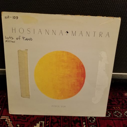 Popol Vuh - Hosianna Mantra LP 1981 Remastered Press Ambient Krautrock Celestial Harmonies