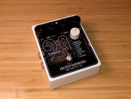 EHX Electro-Harmonix Bass 9 Bass Machine = Synths Bowed Fretless 303 Split sounds