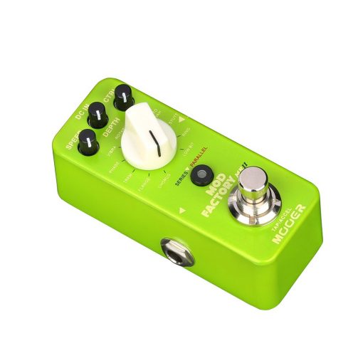 NEW Mooer Mod Factory MKII Modulation Effects Pedal MODFACTORY Chorus Flange Phase Tremolo Stutter Vibrato Univibe Auto Touch Wah Ring Modulator