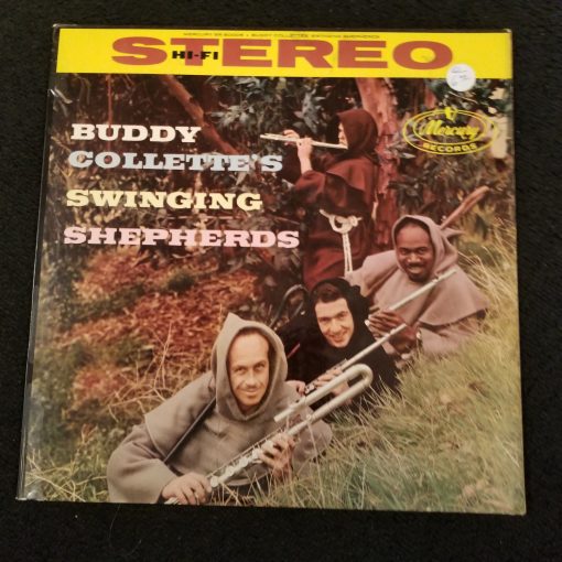 Buddy Collette's Swinging Shepherds LP NM 1958 Bud Shank Paul Horn Jazz Flute Ultrasonic Cleaned