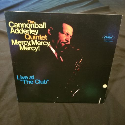 Cannonball Adderley Quintet - Mercy, Mercy, Mercy! Live LP NM Promo Jazz Capitol