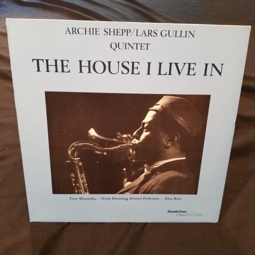 Archie Shepp / Lars Gullin Quintet - The House I Live In LP MINT 1980 Steeplechase Free Jazz