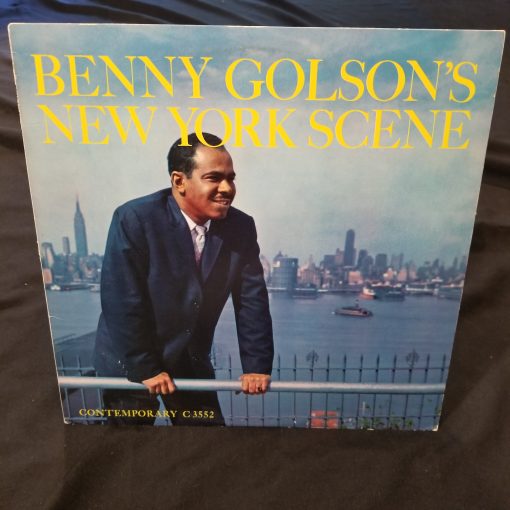 Benny Golson - Benny Golson's New York Scene LP NM 1984 OJC Mono Paul Chambers Hard Bop