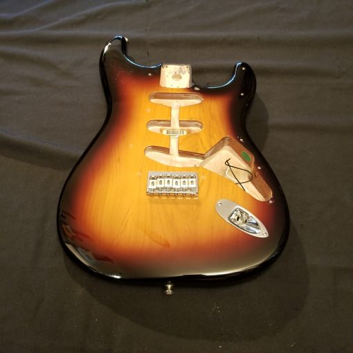 2010's Fender Sunburst Hardtail Stratocaster Body in Near Mint condition