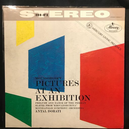 Dorati - Mussorgsky - Pictures at an Exhibition LP EX/NM Mercury MLP 1960 orig sleeve MSO Khovanshchina