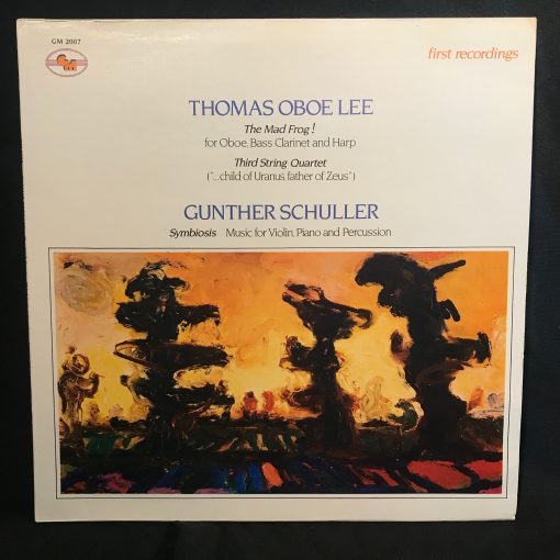 Kronos Quartet, Schuller, Oboe Lee LP MINT 1985 Third Stream Classical GM Recordings