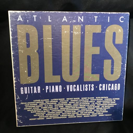 Various Artists - Atlantic Blues 4 CD Box Set NM 1991 Piano Guitar Vocalists Chicago