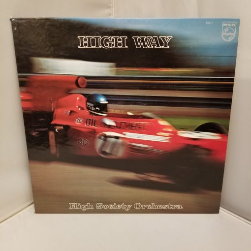 High Society Orchestra - High Way LP NM 1976 Japan Press Big Band Jazz Funk