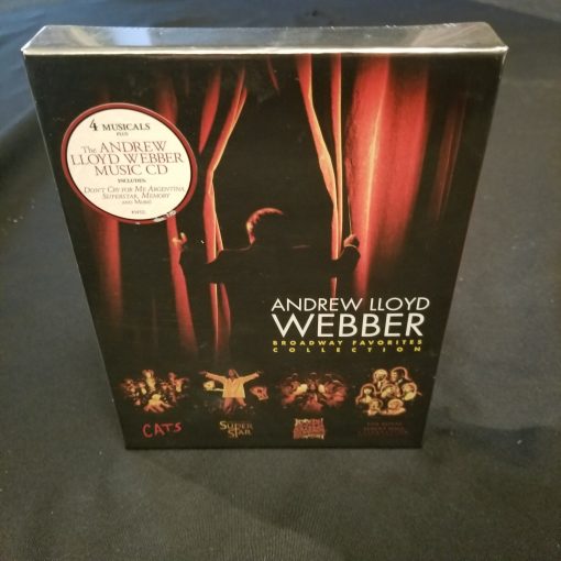Andrew Lloyd Webber SEALED DVD Box Set CATS JESUS CHRIST SUPERSTAR TECHNICOLOR ROYAL HALL CELEBRATION
