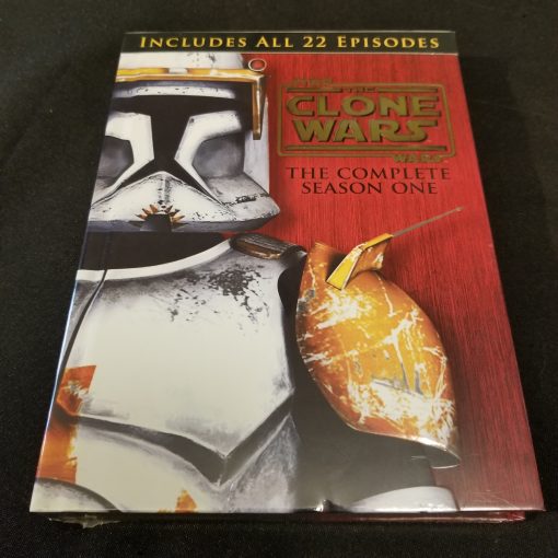 Star Wars Clone Wars SEALED Complete Season One 4 DVD box set NEW 2009