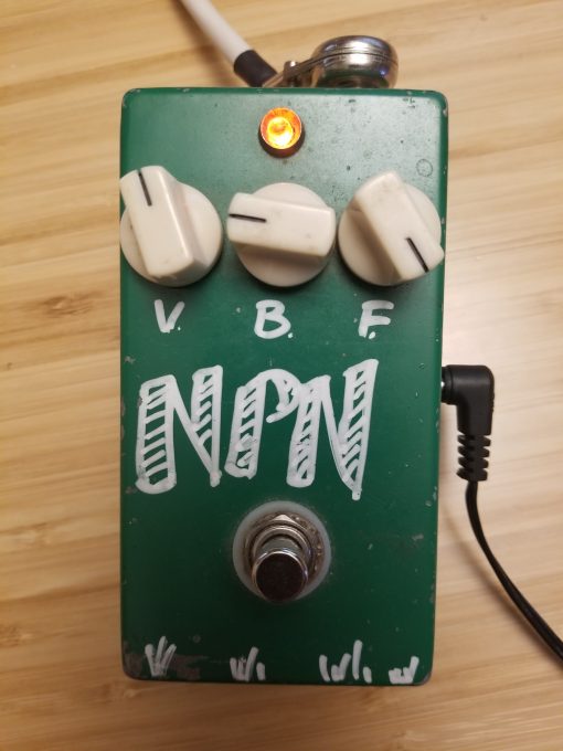 Monsterpiece NPN Si Silicon Fuzz Guitar Effect Pedal Early #293 2007
