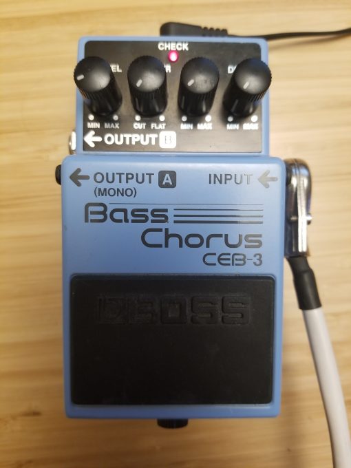 Boss Bass Chorus CEB-3 Guitar Effects Pedal