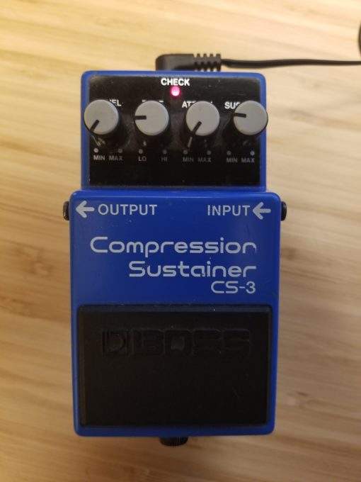 Boss Compression Sustainer CS-3 Compressor Guitar Effects Pedal