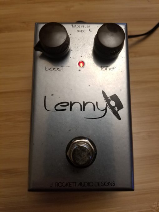 J. Rockett Designs Lenny Guitar Pedal SRV Boost / Overdrive Dumbl# Tone