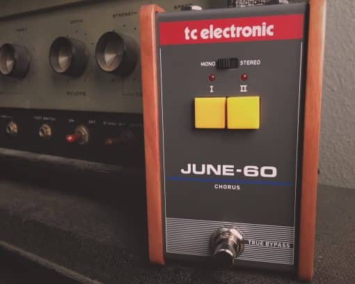 NEW TC Electronic JUNE-60 CHORUS Vintage Analog Chorus Pedal 80's synth vibe