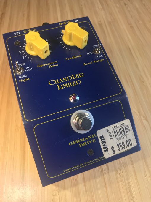 Walter Becker Steely Dan owned Chandler Limited Germanium Drive Guitar Effects Pedal #389