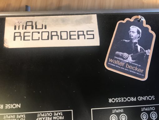 Walter Becker Steely Dan owned DBX 200 Program Route Selector from Maui Recorders